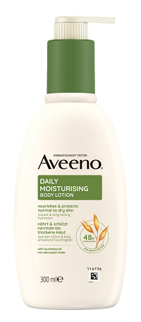 Aveeno® Daily Moisturising illatmentes testápoló, 300 ml