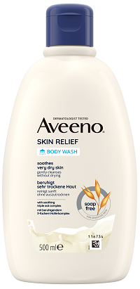 Aveeno® Skin Relief hidratáló illatmentes tusfürdő, 500 ml